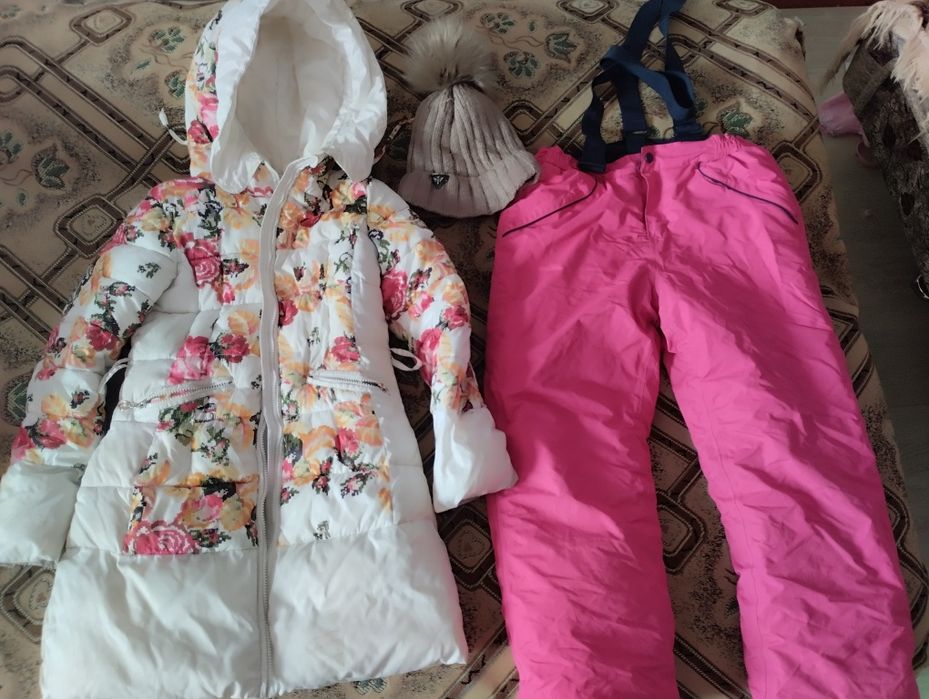 Зимний комбинезон на девочку