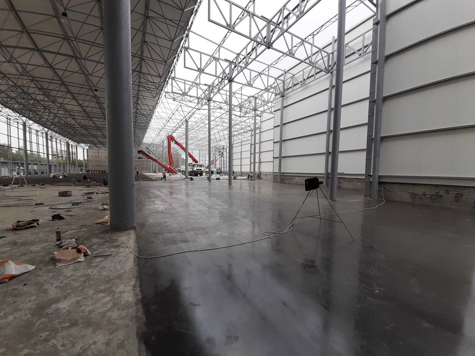 Эпоксидные полы, заливка и шлифовка бетона, нанесение топинга