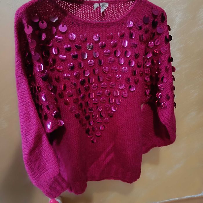 Дамска плетена блуза L-XL