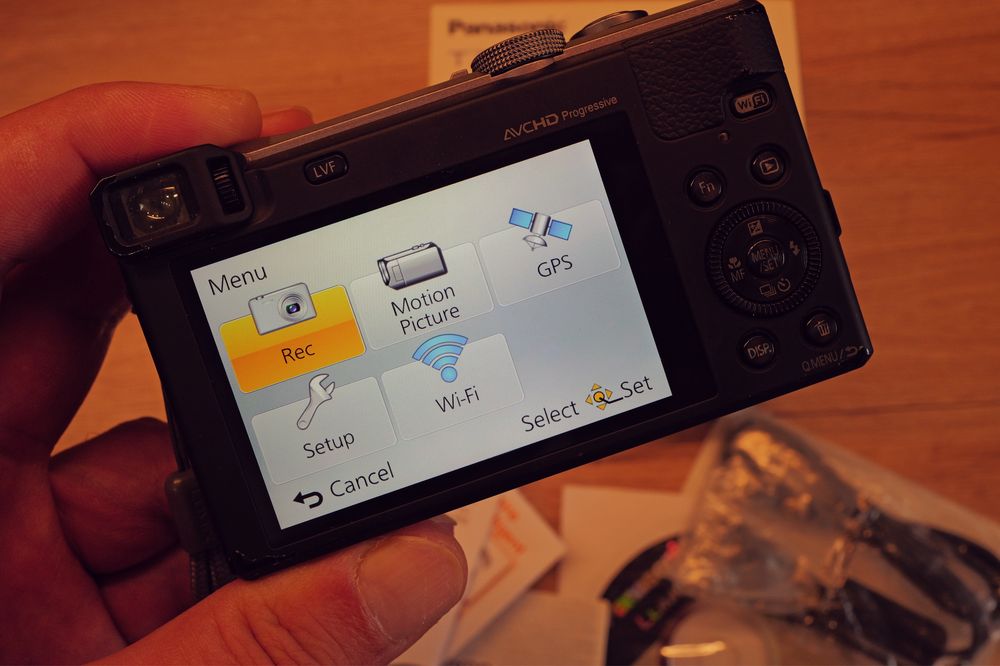 Panasonic Lumix DMC TZ61 Leica Lens HD WiFi USB aparat foto retro