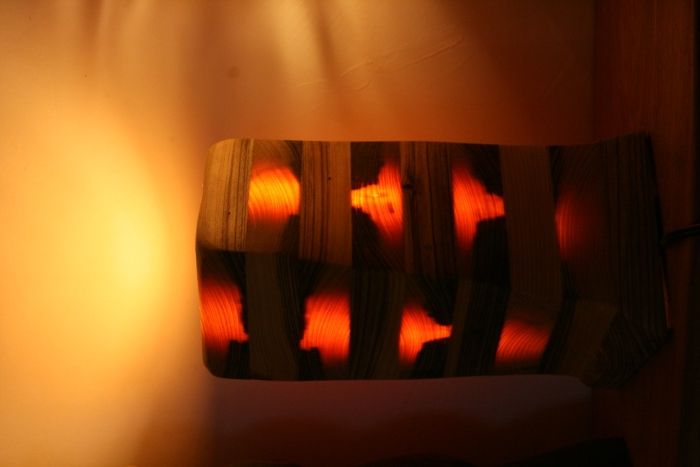 Уникални Арт дървени лампи