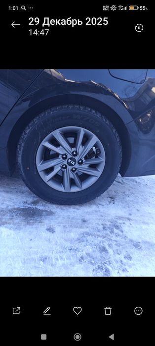 Диск 16 с шинами летний