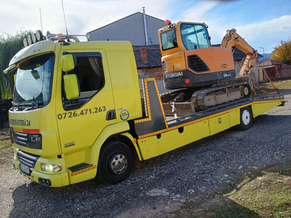 Tractări auto/UTILAJE Nonstop Platforma Targoviste Transport marfa