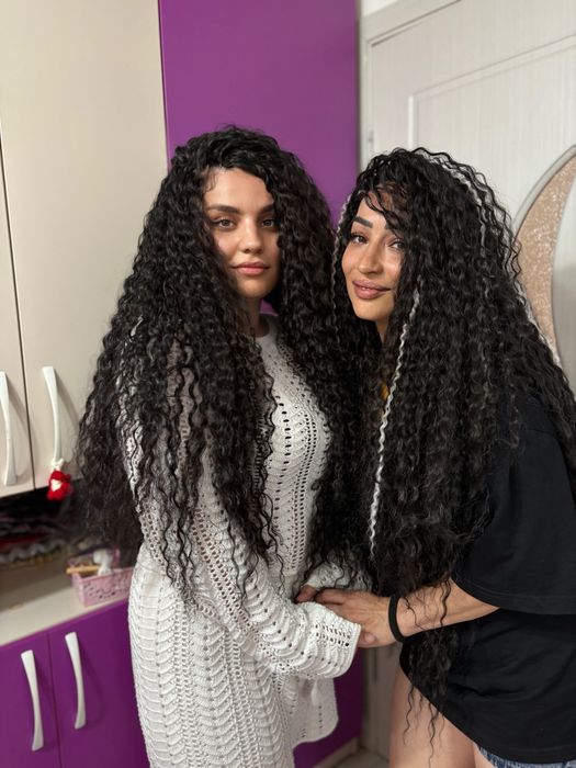 Extensii afro / Crochet afro