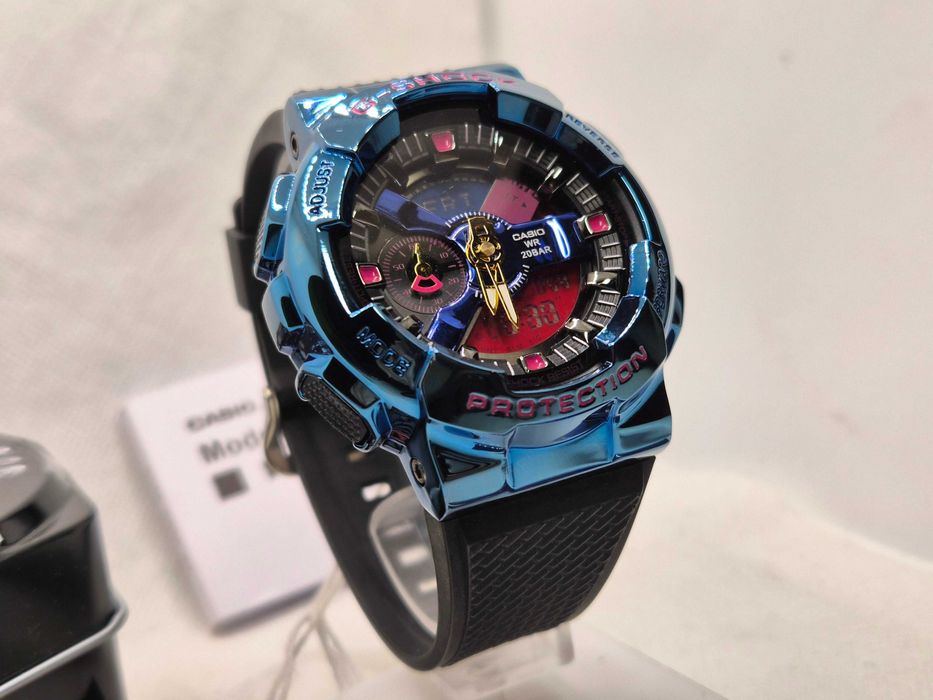 Ceas SPORT Casio g shock gm110 Metal ,NIGHTSCAPE,NOU,Garantie 2 ani