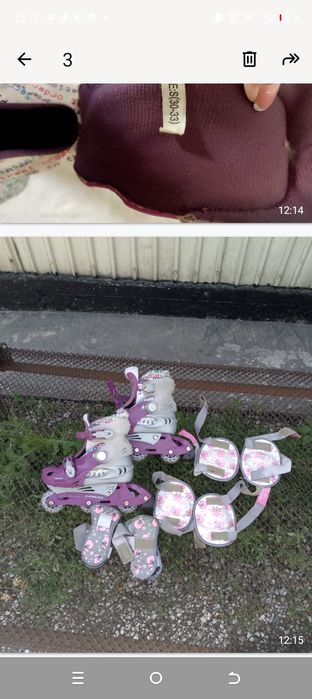 Продам ролики для девочки