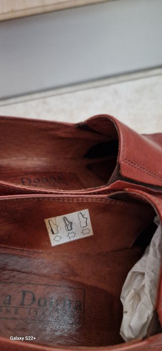 Pantofi din piele , marime 37