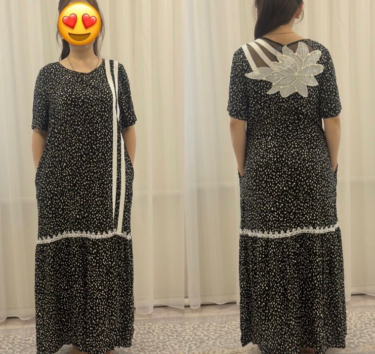Новое Платье штапельное