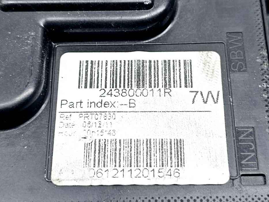 Panou sigurante Renault Scenic 3 [Fabr 2009-2015] 243800011R