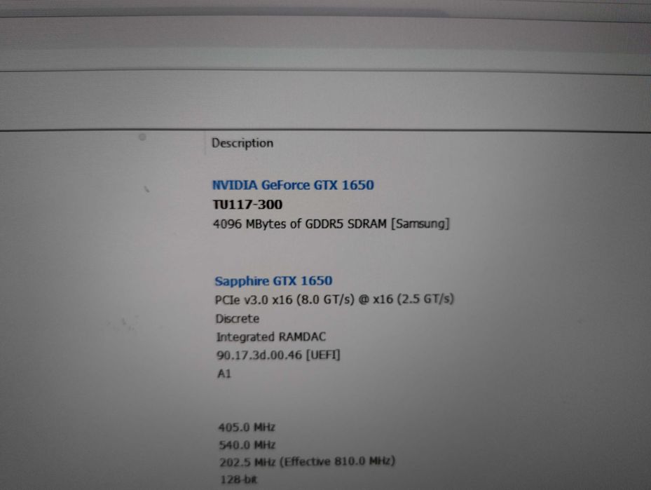 Компютър i5-12400 8 GB DDR4-SDRAM 256 GB nVme GTX 1650 4GB