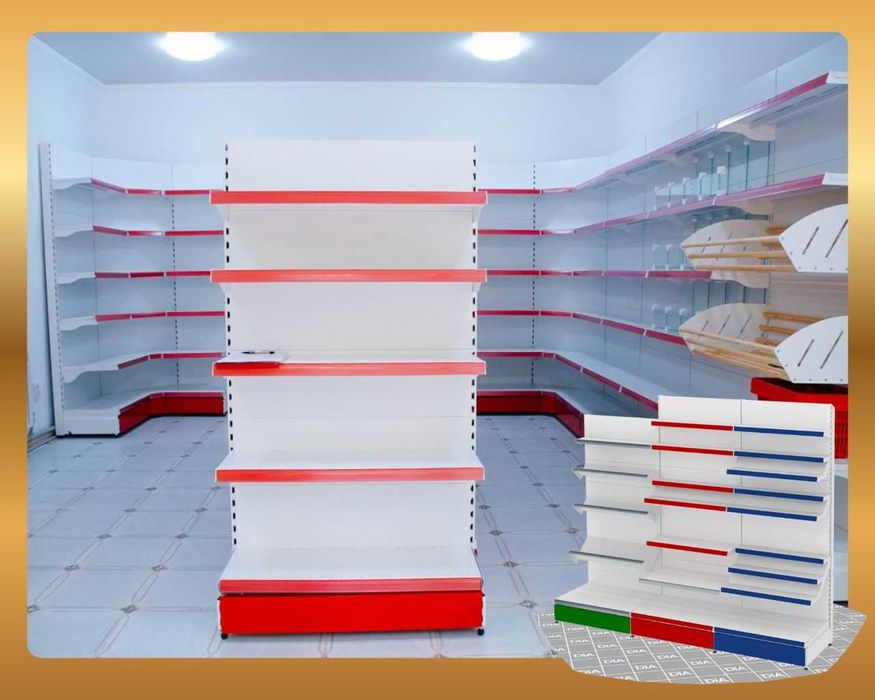 Полка стеллаж металлический, raf tokchasi, dokon metall tokcha