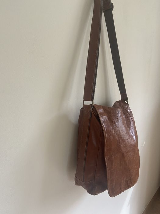 Оригинална кожена чанта Fossil