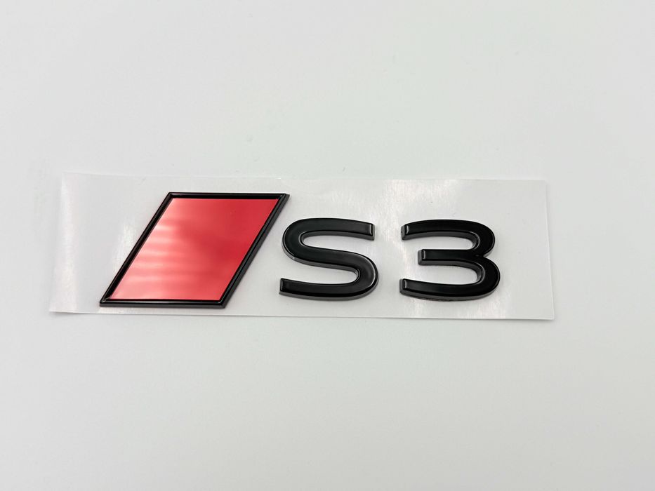 Emblema AUDI S3 spate negru NOU
