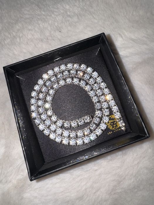 Мъжки ланец King Ice 6mm Tennis Chain с кутия