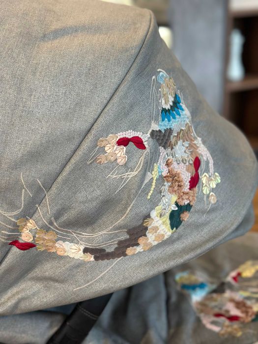 Cybex Priam Fashion Lux Koi количка + 2зимни чувала + чанта за количка