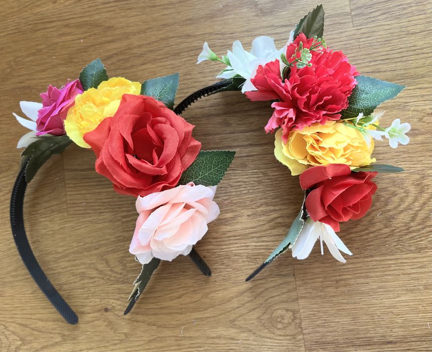 Дидема с цветя за народни танци