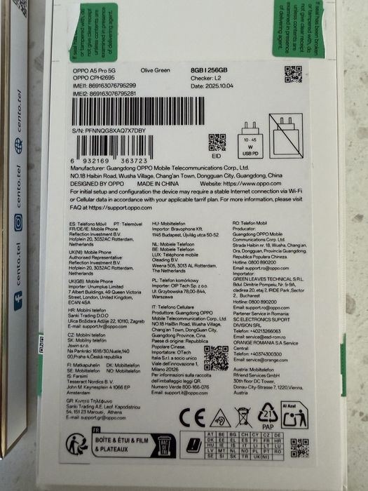 Oppo A5 Pro 5G Pro NOU GARANTIE husa folie