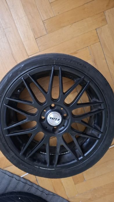 Set 4 jante Rial R17+cauciucuri