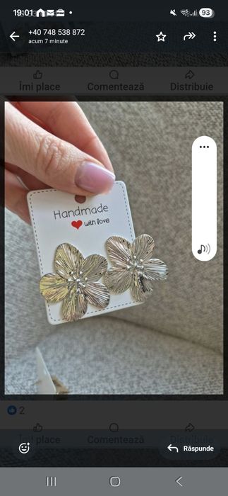 3 perechi cercei dama