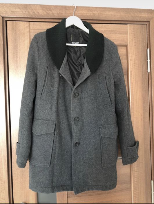 Palton gri antracit