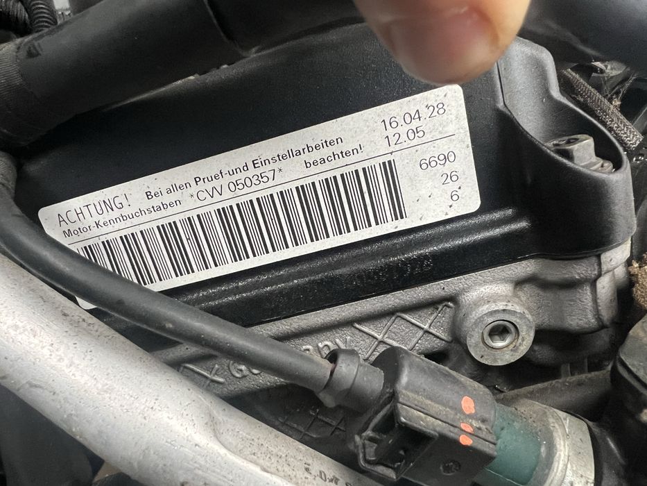 Двигател CVVA VW TOUAREG 3.0 V6 TDI 262кс