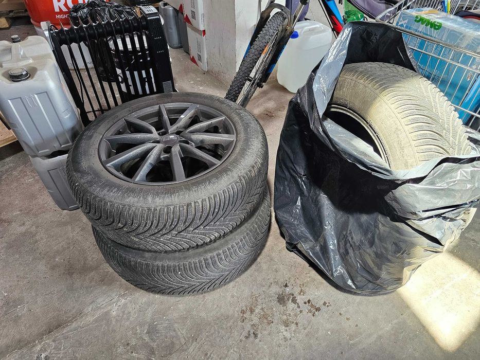jante + cauciucuri iarna bfgoodrich 215/65/R17 (kodiaq,Q5.tarraco,etc)