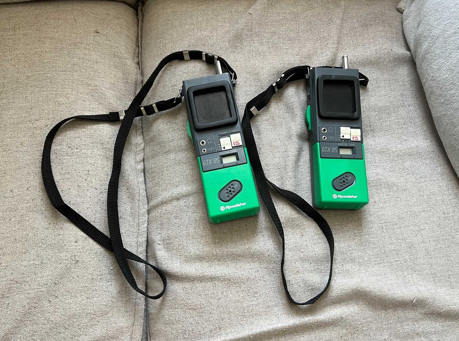 Set statii radio Roadstar GTX 85 vintage PMR walkie talkie