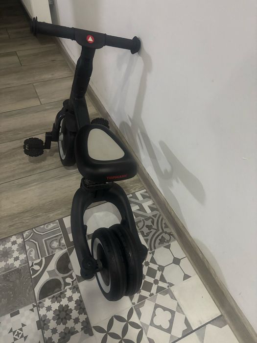 Tricicleta si bicicleta de echilibru Topmark 4 in 1 - Kaya, negru