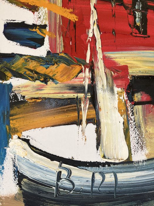 Маслената картина  на Павел Митков 50/60