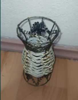 Мини ваза для цветов. Кованное железо