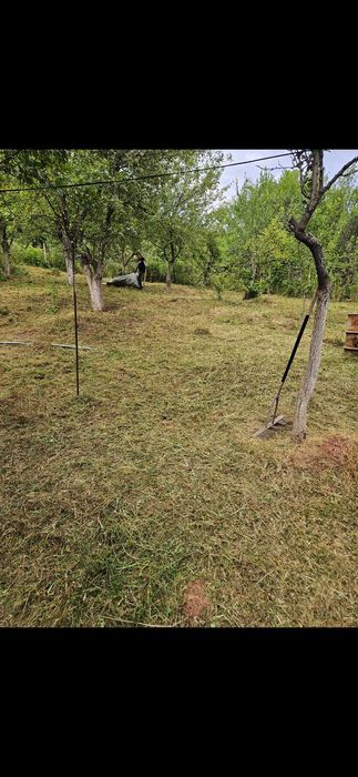 Косене на ливади дворове