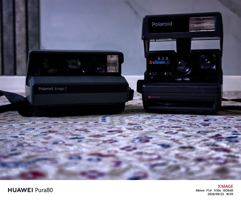 Легаендарные фотоаппараты polaroid