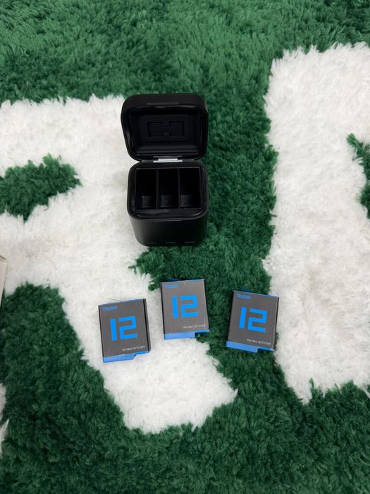 GoPro Hero12 Creator Edition Kit+Telesin Battery Charger Box+Chest