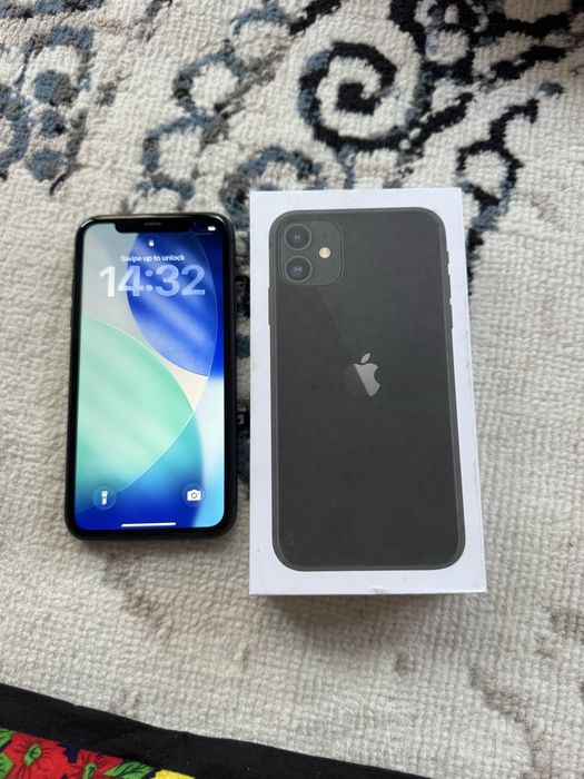 iPhone 11 qora 64GB