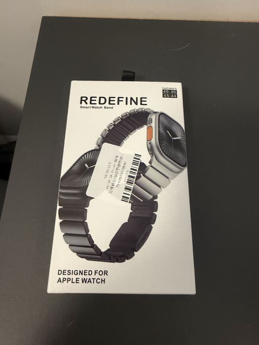 Apple Watch Ultra 3, GPS+Cellular,/Natural Titanium 49mm Anchor blue