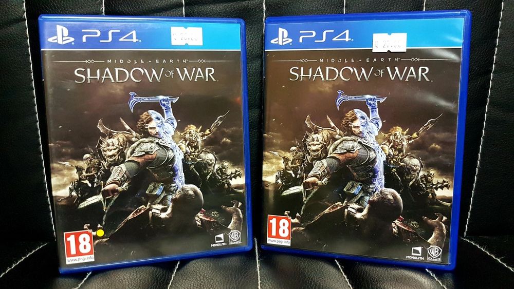 Игра Shadow of War за PS4
