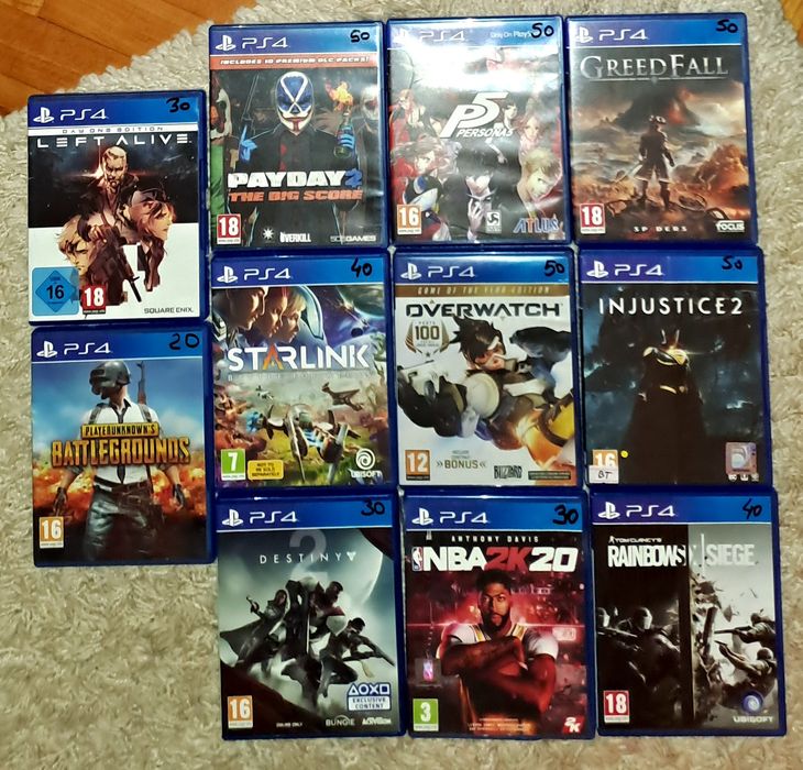 Lot mare jocuri ps4 bundle jocuri playstation 4 lot