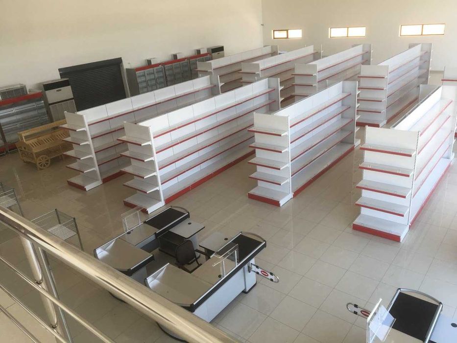 Темир Полка ,Металлический Стеллаж , Прилавка , Стилаж