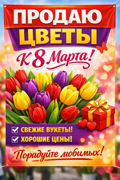 продаю цветы тюльпаны