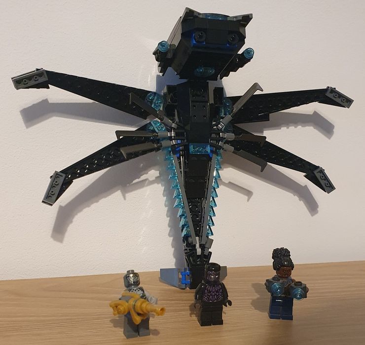 Lego Marvel Nava libelula a panterei negre  76186