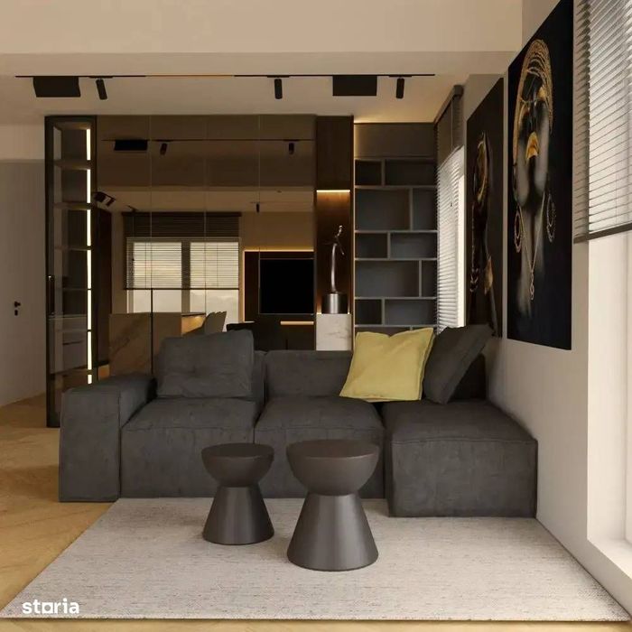 Ap Premium 3 Camere cu Terasă de 56 mp - Bloc cu Lift