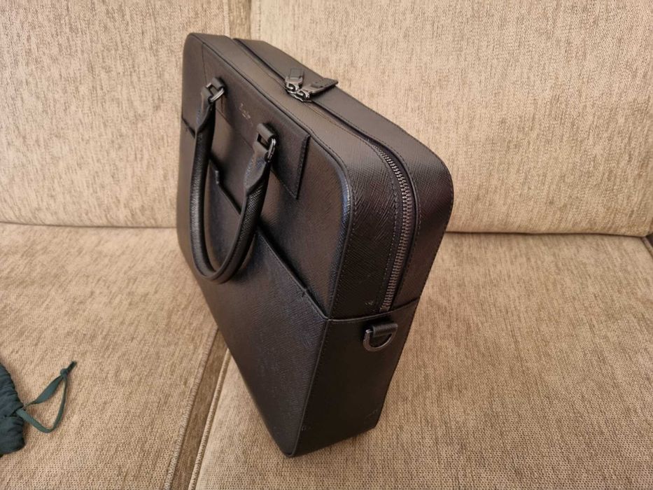 Pineider geanta laptop piele de vitel model exclusivist