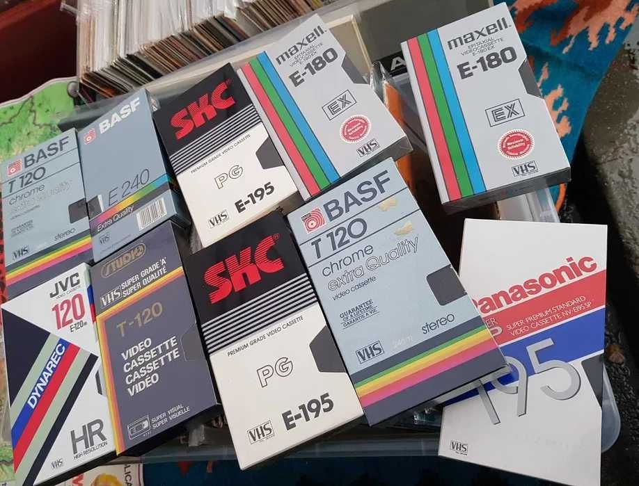 Casete Video VHS Multitech EMTEC BASF TDK Sony 240 180 120 Pal Secam