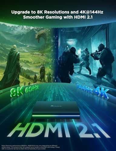 Ново Govee HDMI 2.1 Sync Box и RGB LED лента за 55-65" TV, 8K 60Hz