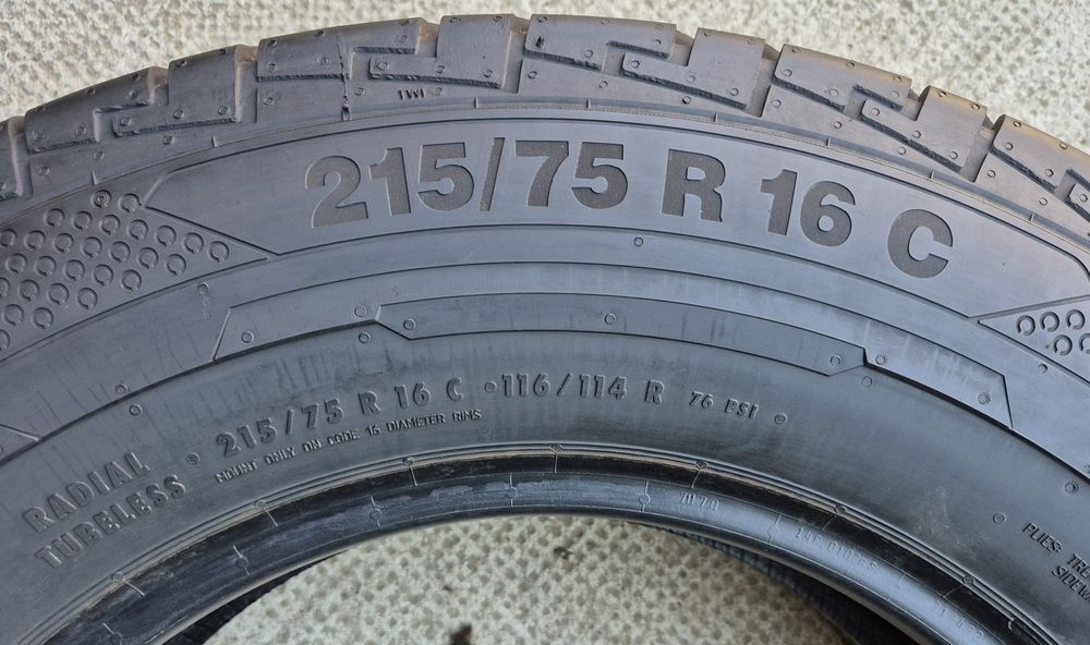 Set 2buc 215/75 R16C 116/114 R Continental ContiVanContact 100 vară