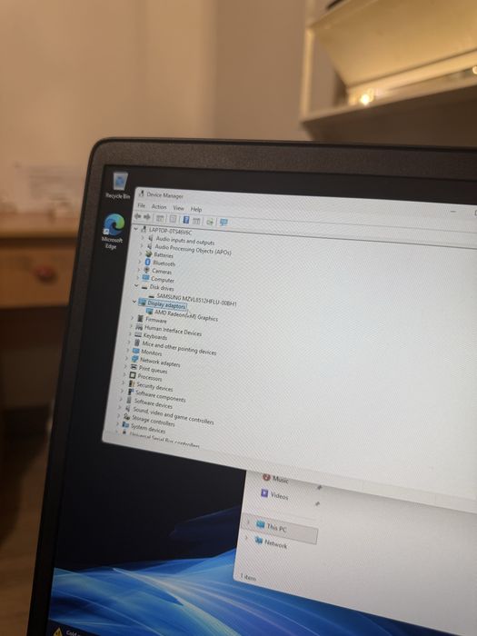 Laptop HP 17" Ryzen 5 7520U 512GB SSD Testat Resetat Verificat Activat