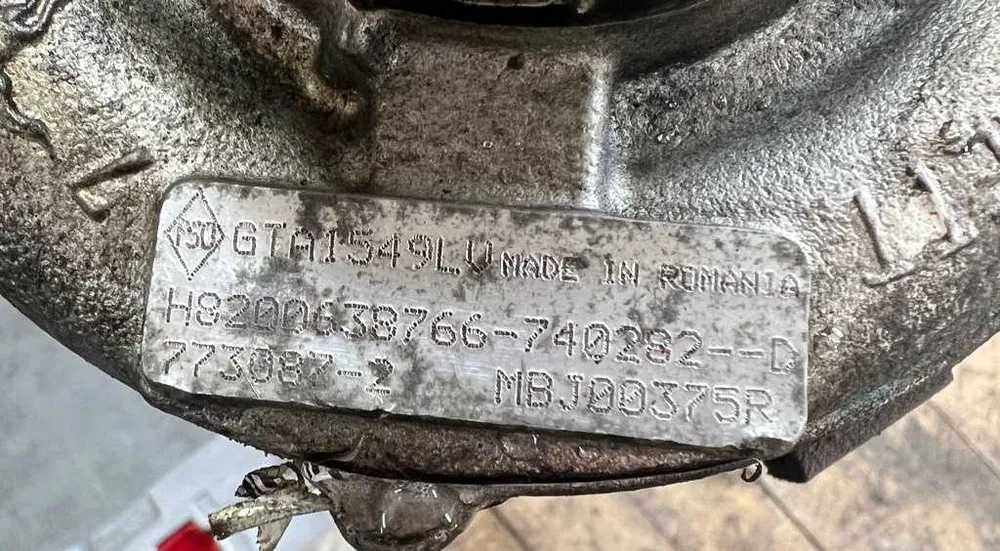 Turbina Renault Koleos 2.0 dCi M9R COD: H8200638766, 2008-2012