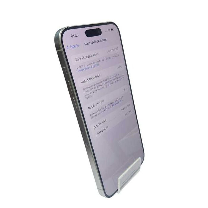 Iphone 15 Pro Max 1Tb White/ Amanet Cashbook Braila Halelor