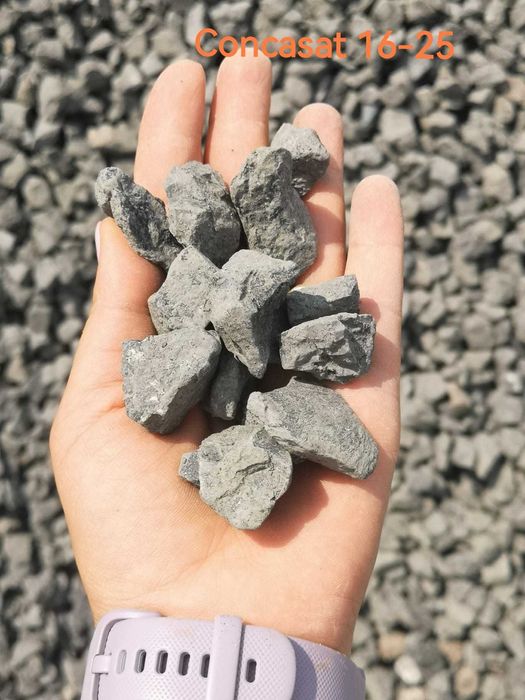 Nisip, balast, sort, piatra concasata