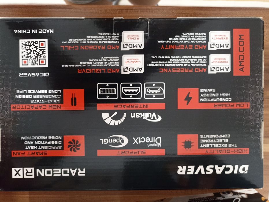 Видеокарта RX 580